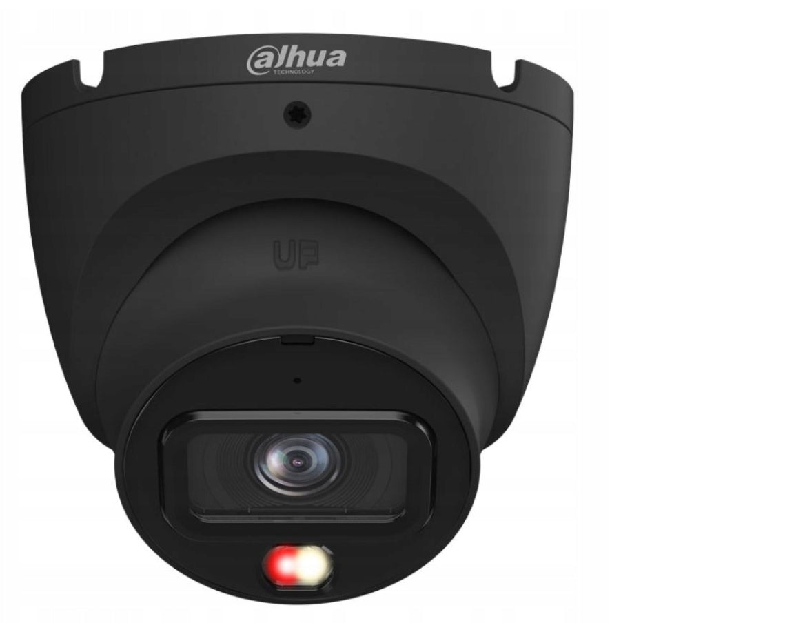 IP Camera Dahua IPC-HDW1639T-A-IL-0280B-S6 BLACK 6Mpx Dual Light Microphone Brand Dahua