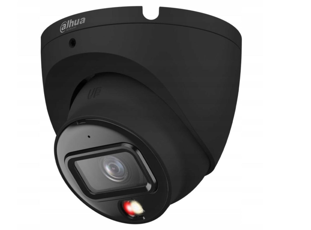 IP Camera Dahua IPC-HDW1639T-A-IL-0280B-S6 BLACK 6Mpx Dual Light Microphone