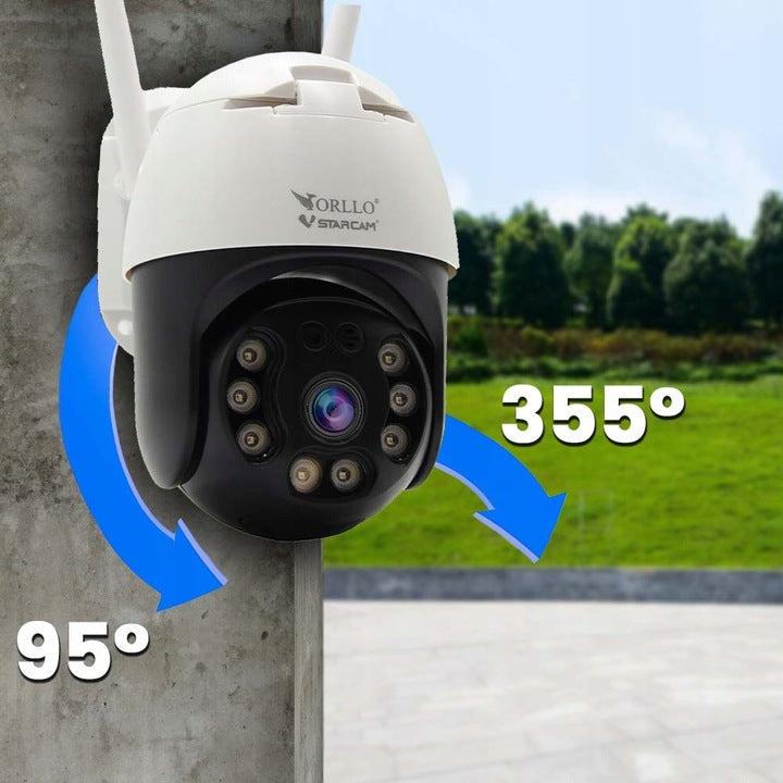 IP Camera ORLLO Z20 4K 8 MP 5xZOOM WIRELESS EXTERNAL ROTATINGcp Product weight with unit packaging 0.6 kg