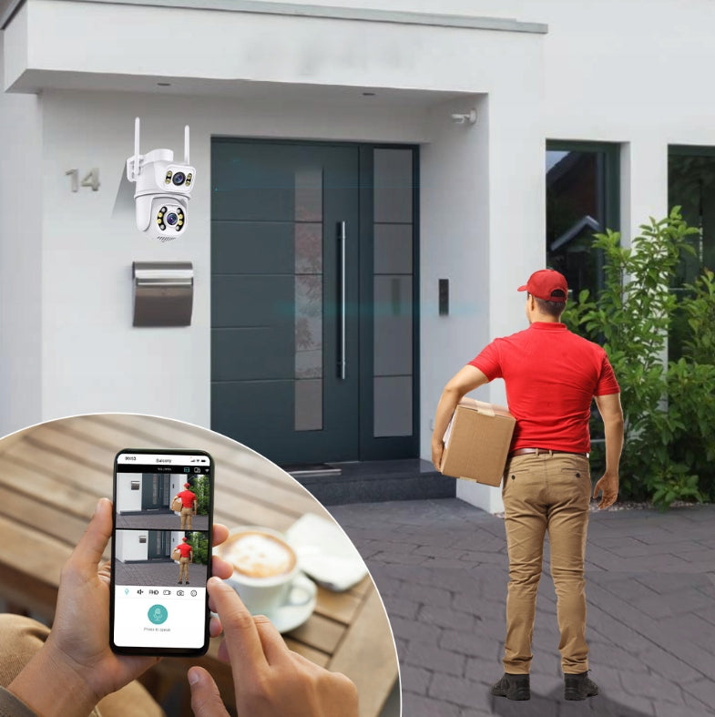 IP Camera WiFi Home Garden Set Monitoring Phone iCsee Full HD 360 Game Certificates of conformity CE