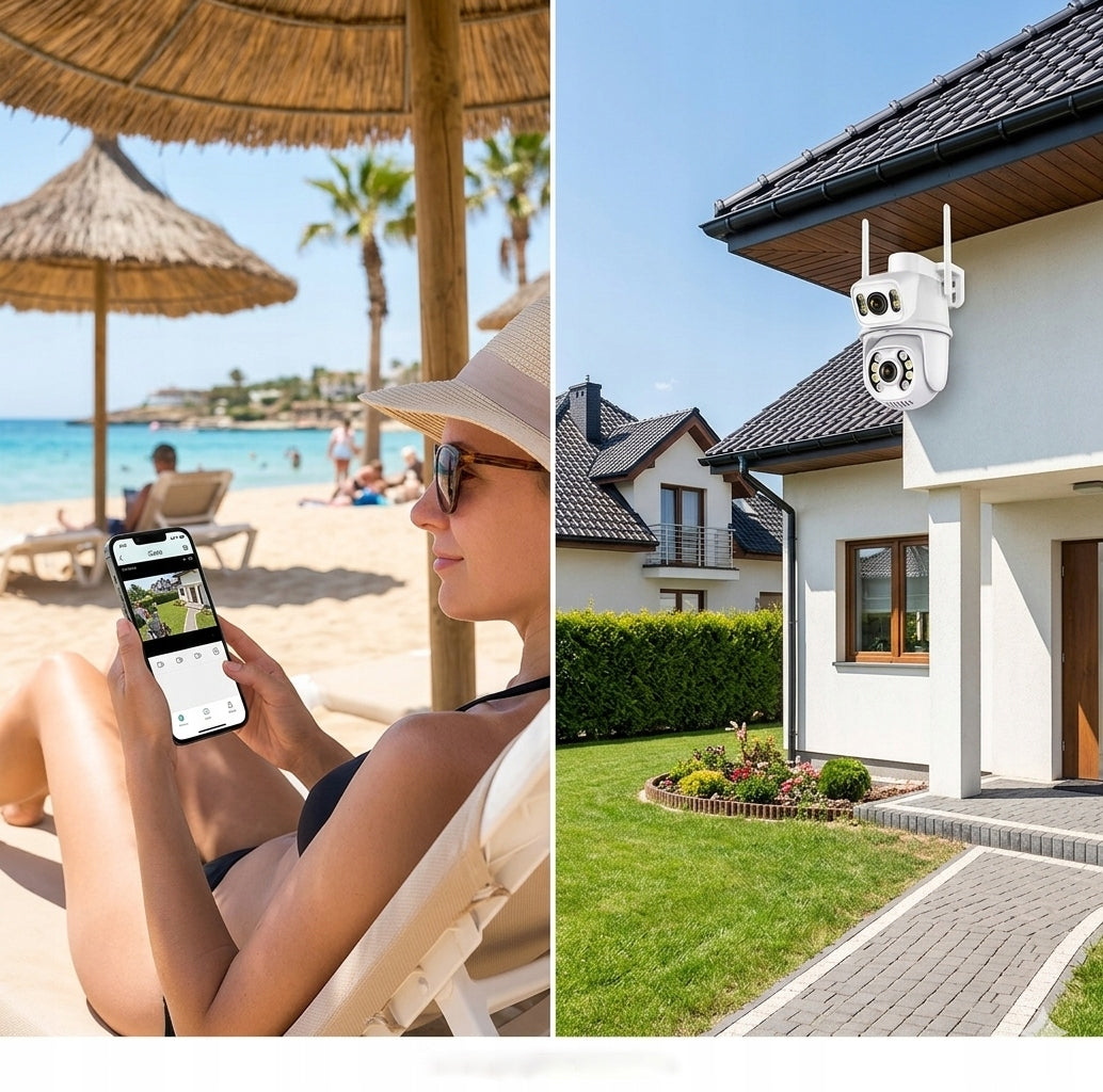 IP Camera WiFi Home Garden Set Monitoring Phone iCsee Full HD 360 Game Manufacturer code MG006