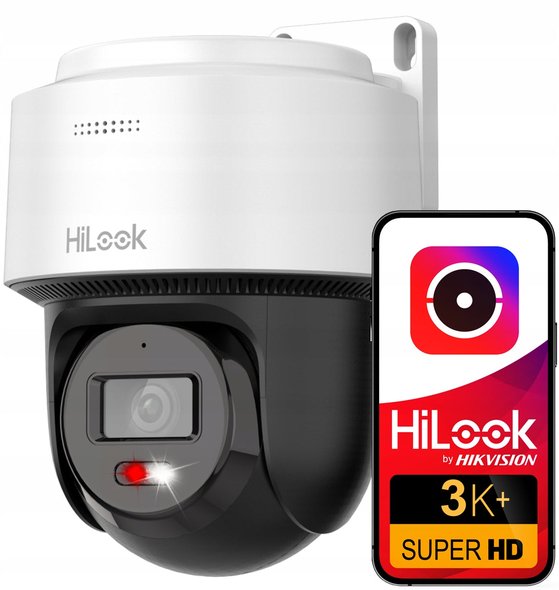 IP Monitoring HiLook by Hikvision 6 Rotary Cameras 6MPx External PoE Packaging status original