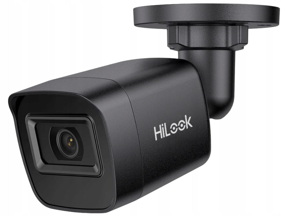 IP Monitoring Kit 4MPx 8 PoE Cameras IPC-B141H-C BLACK HiLook Hikvision Packaging status original