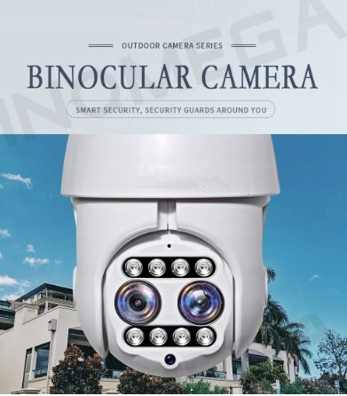 IP WIFI ROTATING CAMERA WITH TWO SONY LENSES