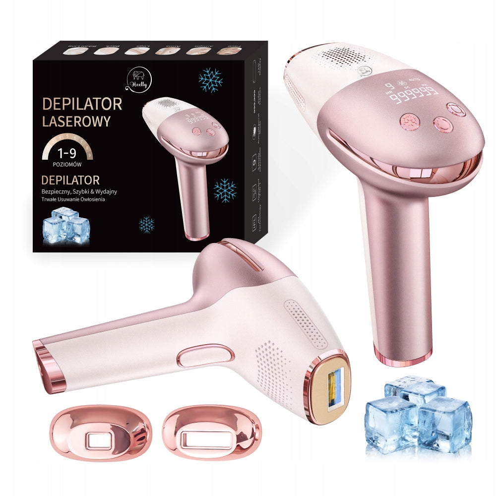 IPL EPILATOR FOR BODY HAIR LASER BIKINI LEGS HAIR REMOVAL PAINLESS PINK