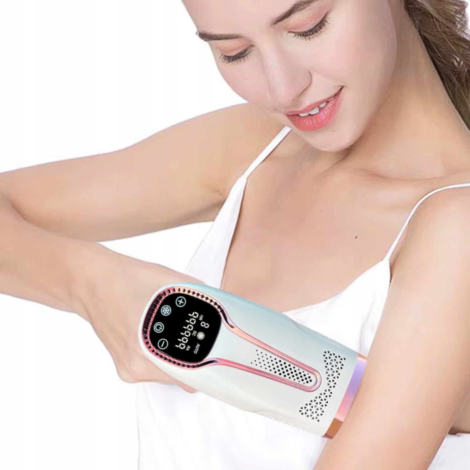 IPL EPILATOR FOR BODY HAIR LASER LEGS SAFE PAINLESS COOLING Manufacturer code Najnowszy model z funkcją schładzania ICE+