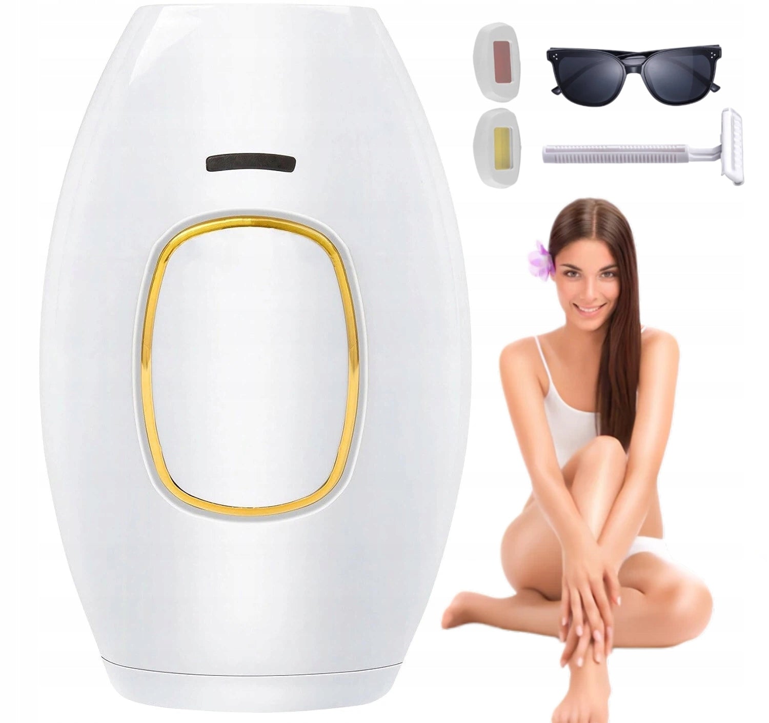 IPL LASER EPILATOR FOR BODY HAIR BIKINI Painless