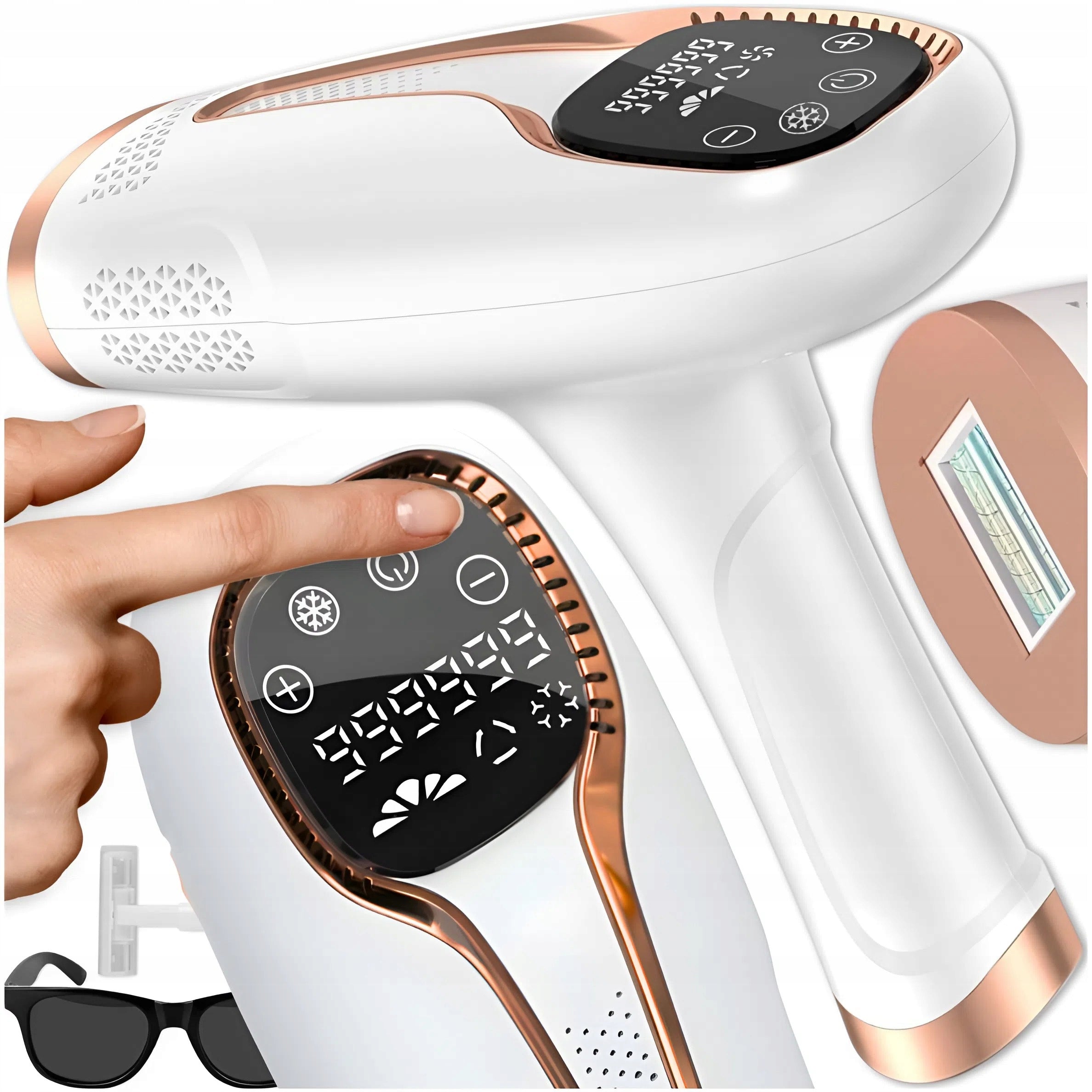 IPL LASER EPILATOR FOR FACIAL HAIR REMOVAL BIKINI STRONG PAINLESS Manufacturer code DEPILATOR IPL LASEROWY MEMFLOW
