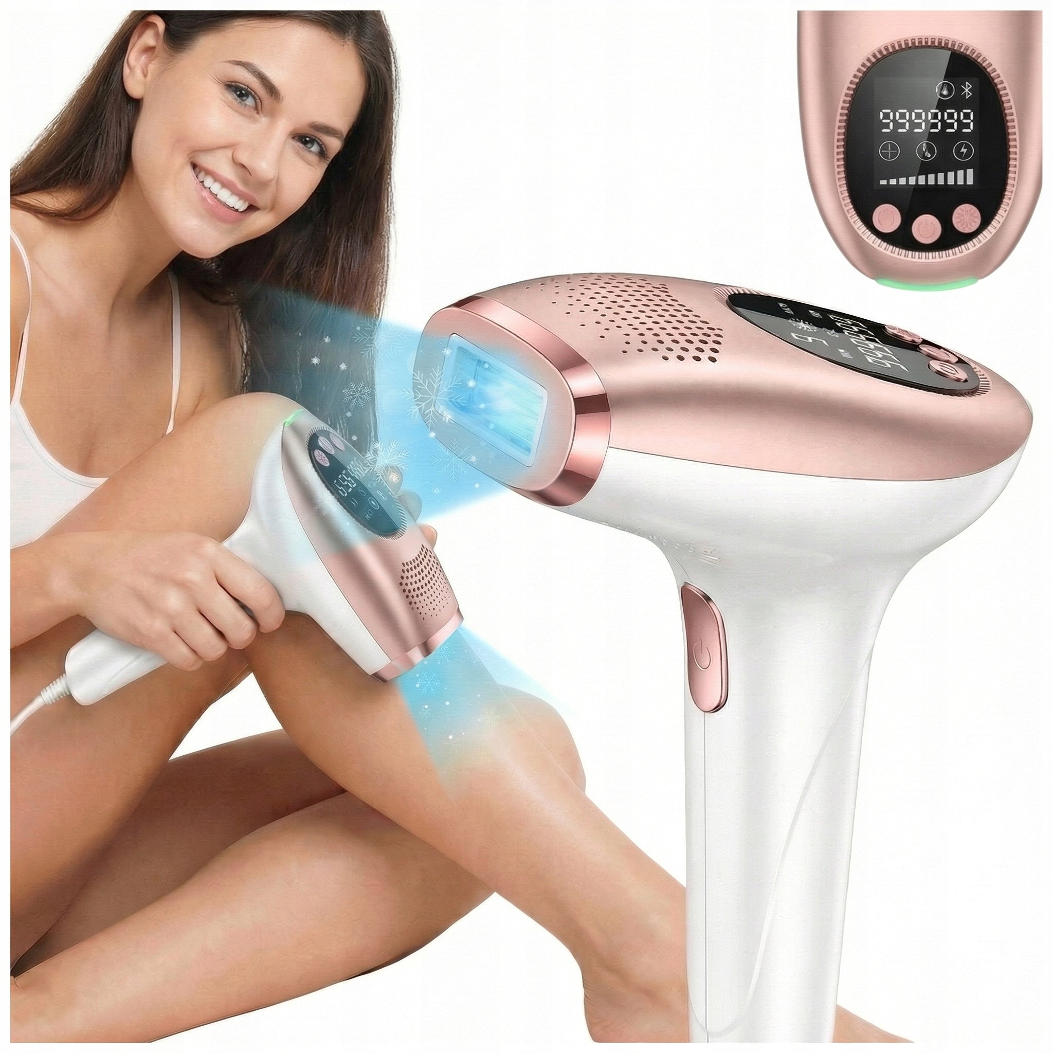 IPL LASER EPILATOR Painless FOR BODY FACE BIKINI HAIR REMOVAL Manufacturer code IPL BHRL09
