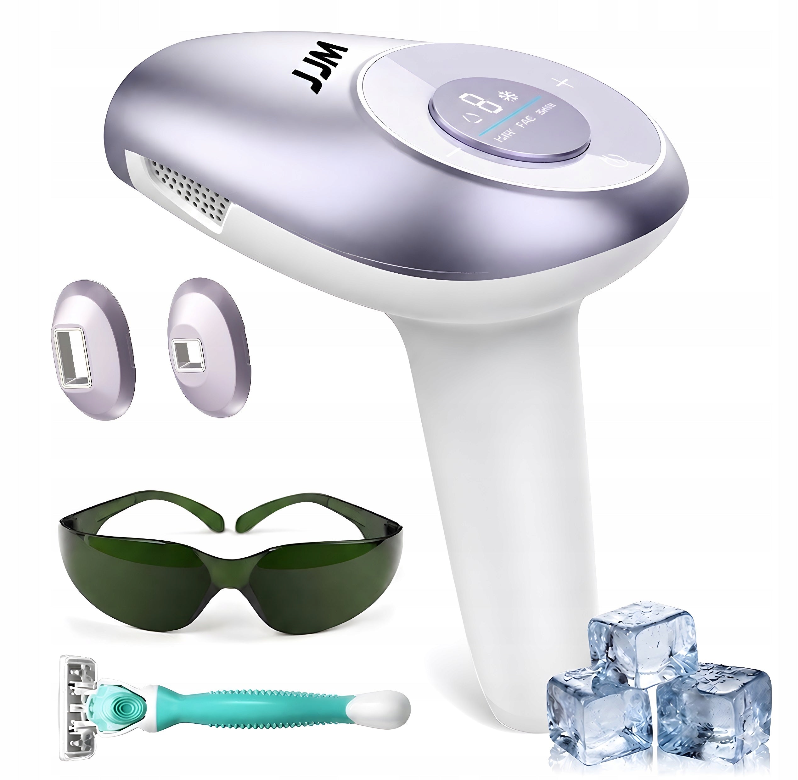 IPL Laser Epilator Painless Body Face Bikini Cooling Caps Packaging status original