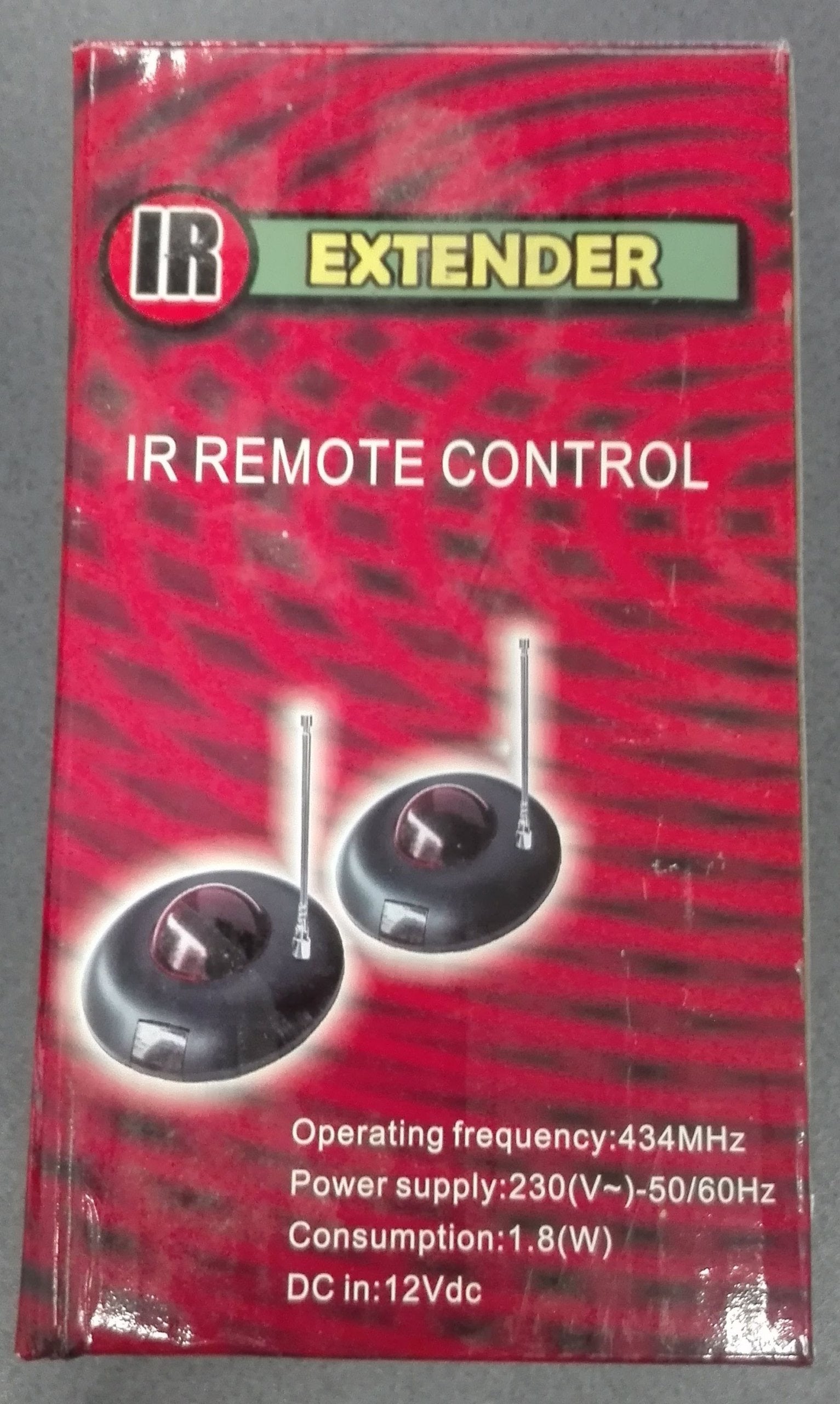 IR Extender Remote Control Signal Extender Manufacturer code IR_EXT