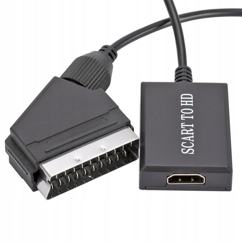 IRIS Cable Adapter Converter with Euro/Scart to HDMI Cable TV has HDMI