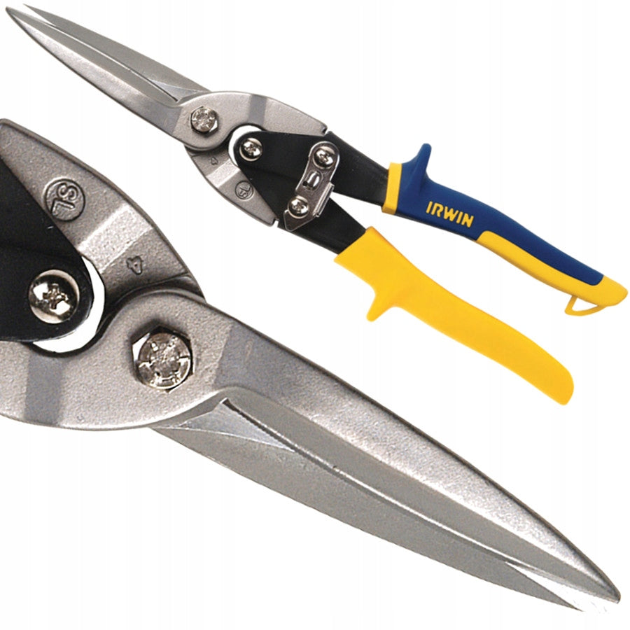 IRWIN Strong straight shears for cutting sheet metal 290mm