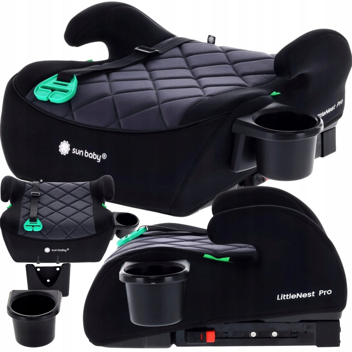 ISOFIX CHILD CAR SEAT WITH SEAT BELT COMFORTABLE