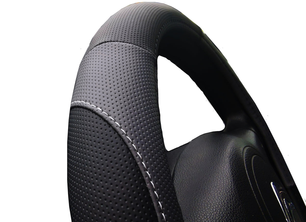 IVECO DAILY FORD TRANSIT steering wheel cover after 2014 perforated leatherEX