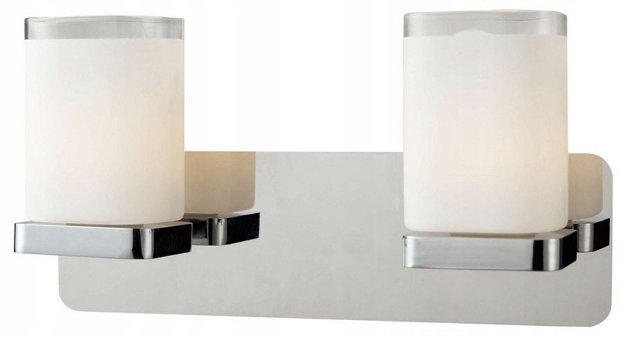 IVORY 2 X 3W LED Bathroom Wall Lamp Over Mirror IP44 WITH SWITCH