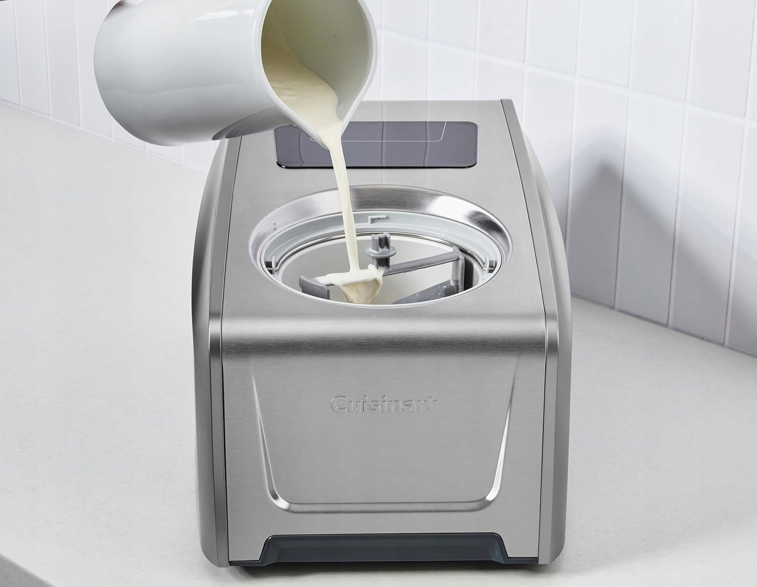 Ice Cream Machine Cuisinart FreezeEase Pro ICE150E Without Cooling Bowl Packaging status original