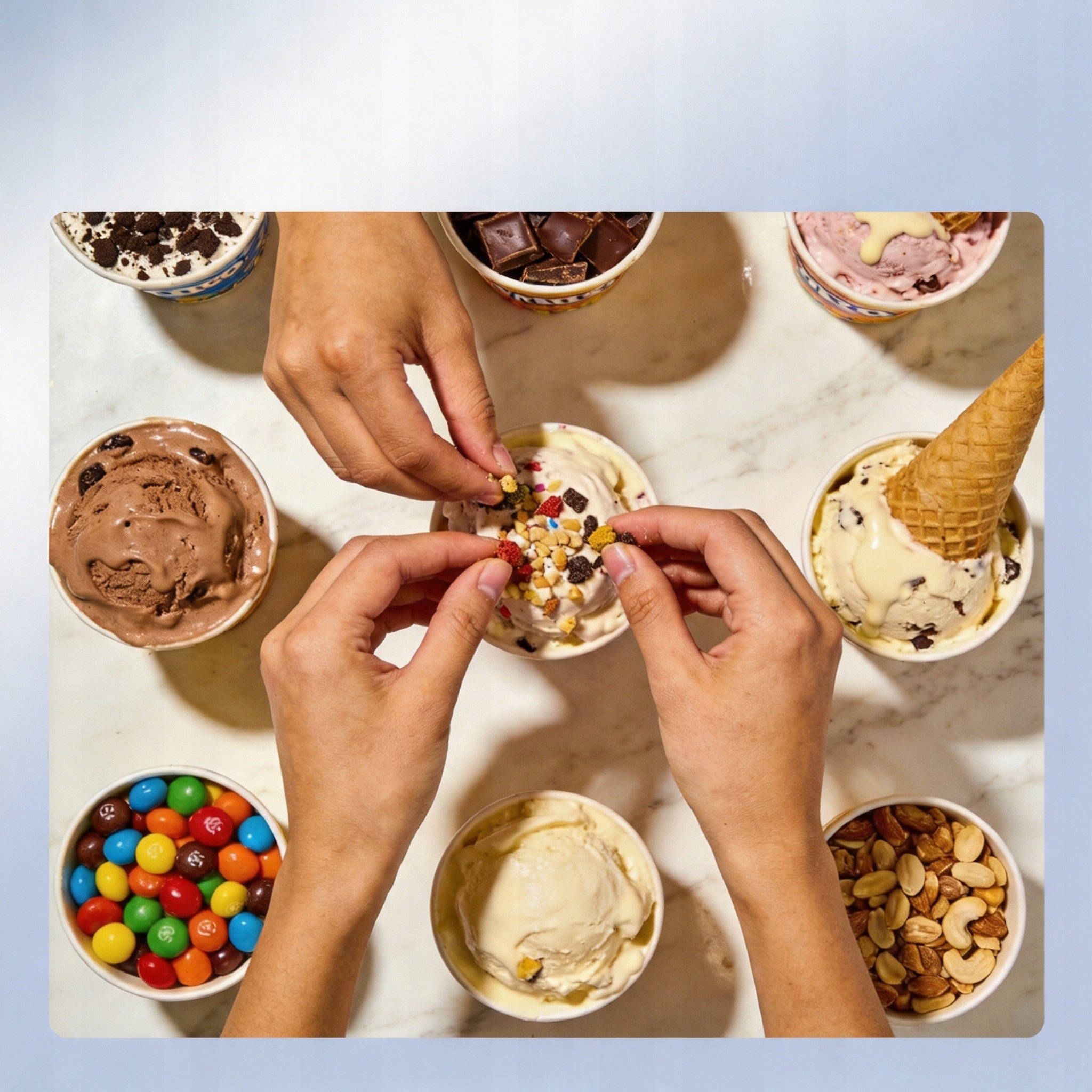 Ice Cream Machine Teendow KF-2501U1 800 In 8 Programs [Certificate] Packaging status original
