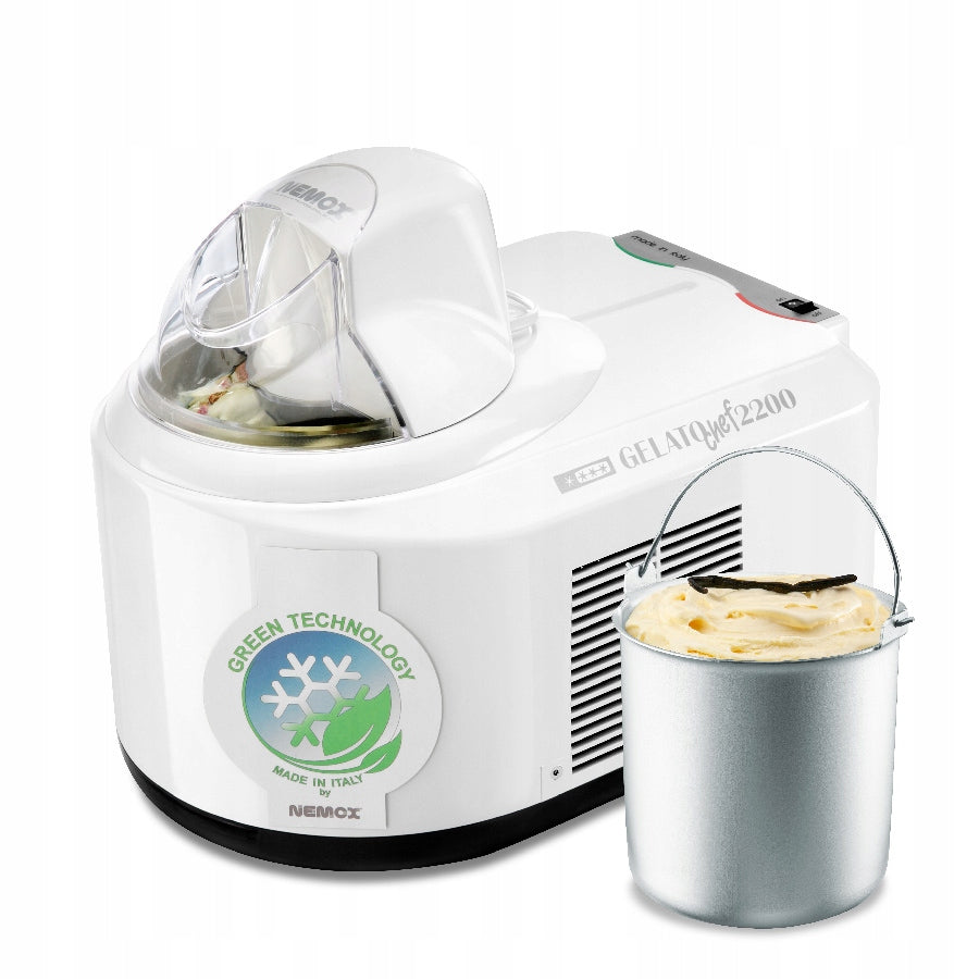 Ice Cream Maker, Nemox, Model Gelato Chef 2200 i-Green, 800 g