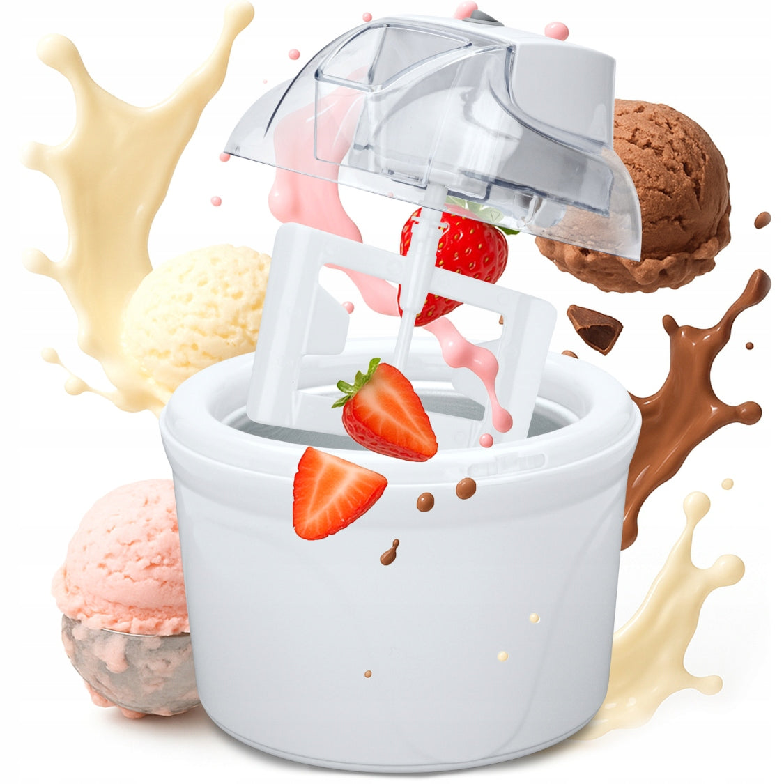 Ice Cream Making Machine SORBETS VENDING MACHINE Homemade Ice Cream