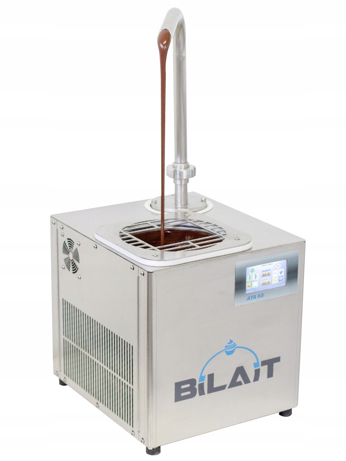 Ice Cream and Fruit Chocolate Maker, Bilait AYA Chocolate Machine