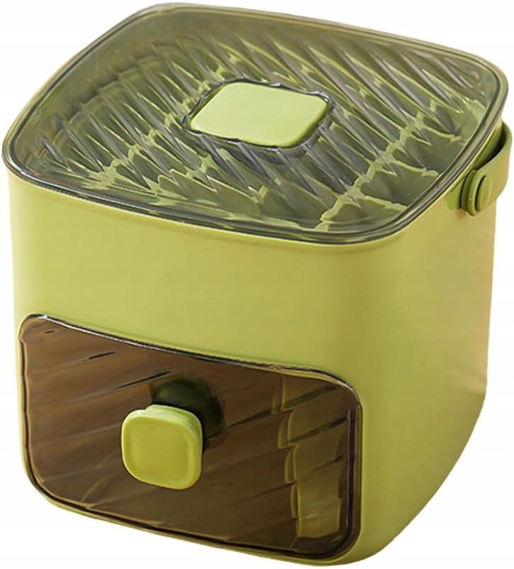 Ice Cube Tray with Lid and Ice Container, Iatwe Release For