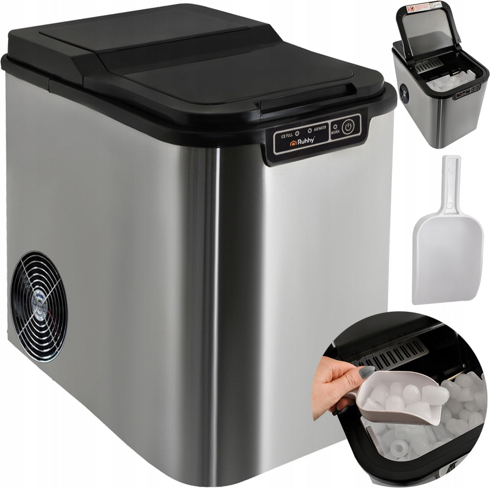 Ice Maker 12kg Daily Express Home Machine Distributor Ruhhy
