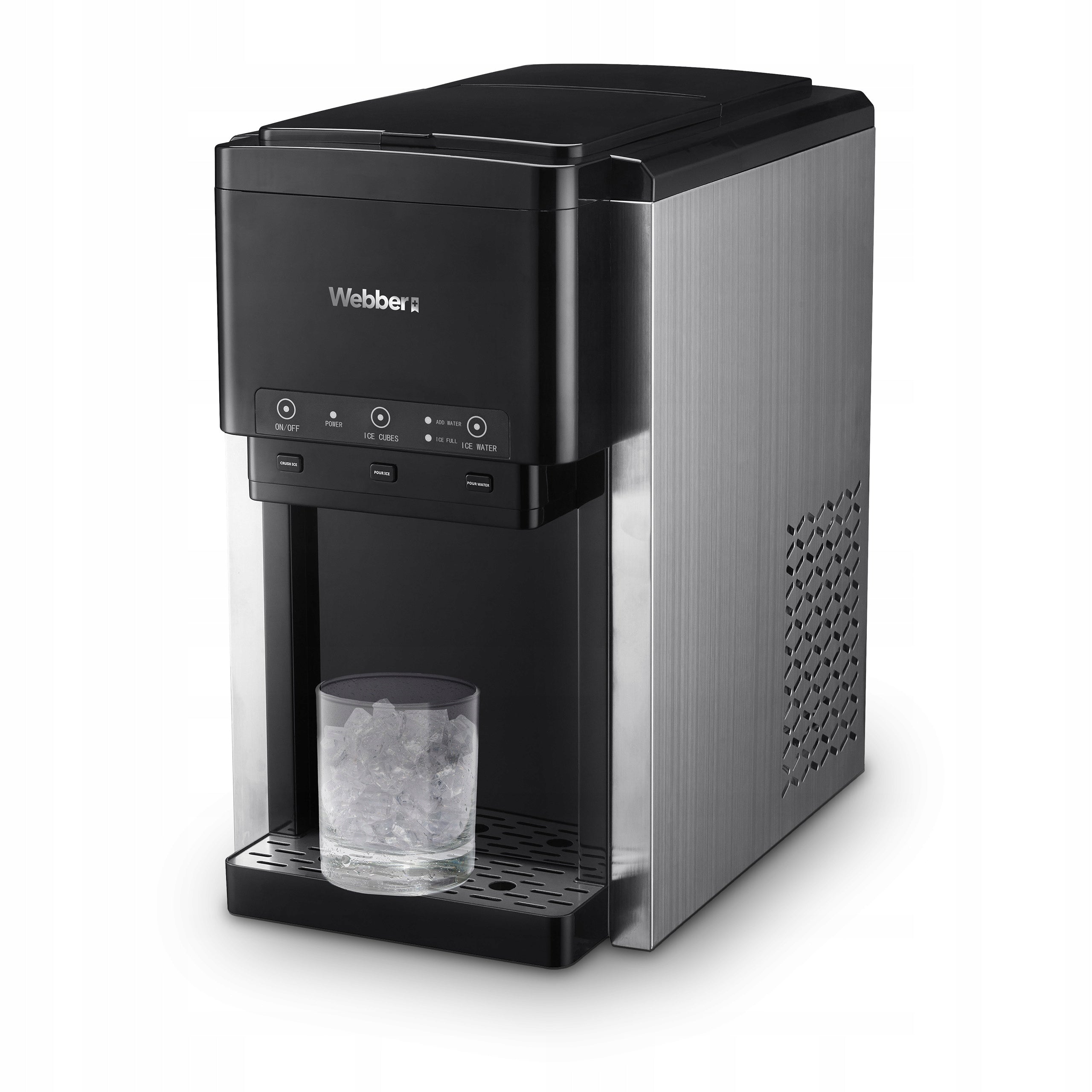 Ice Maker 3in1 Water Dispenser Crusher WEBBER 200W 20kg/24h 6 L Manufacturer code 05IM-101N