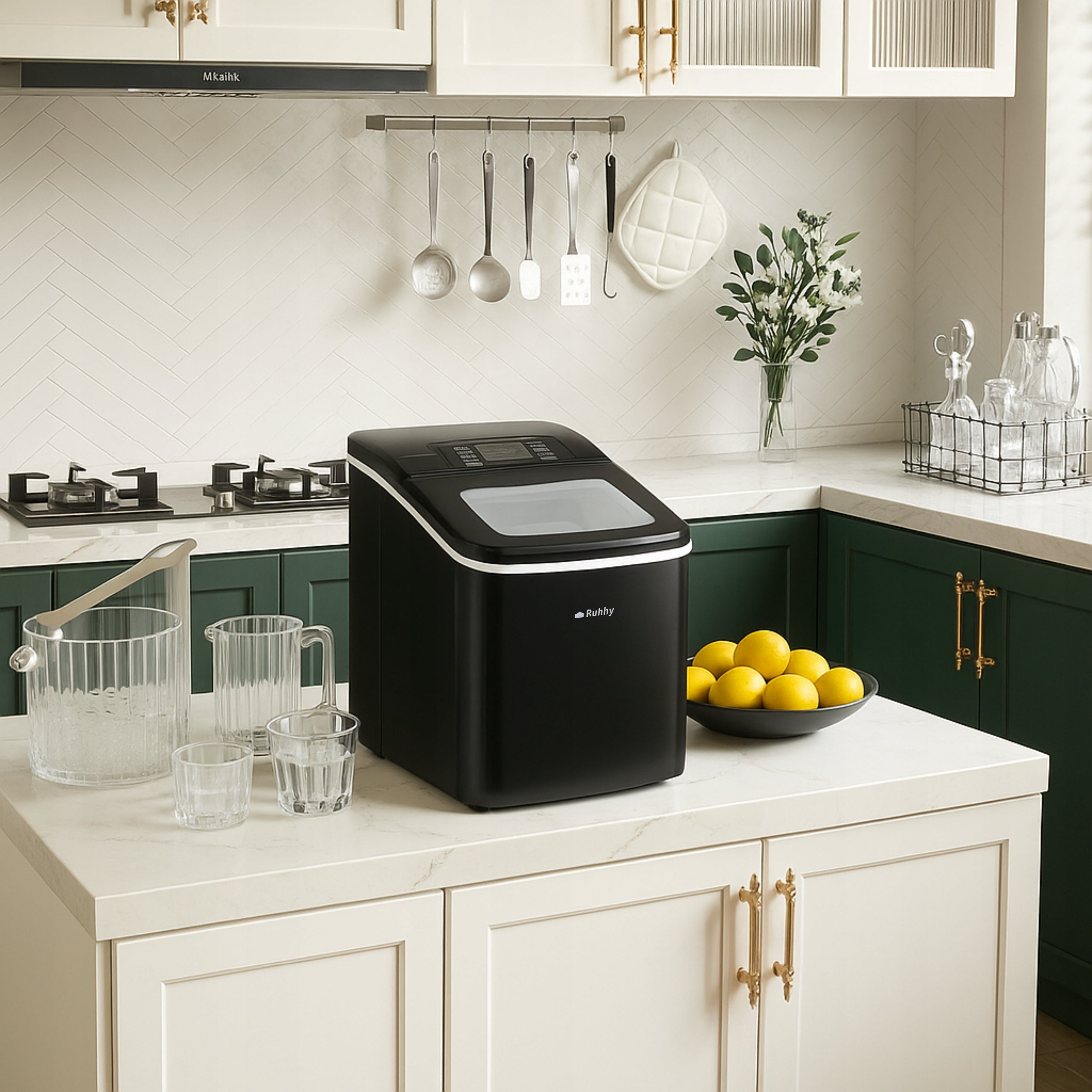 Ice Maker Cube Machine Express Ice Quiet Efficient 12kg 24h Packaging status original