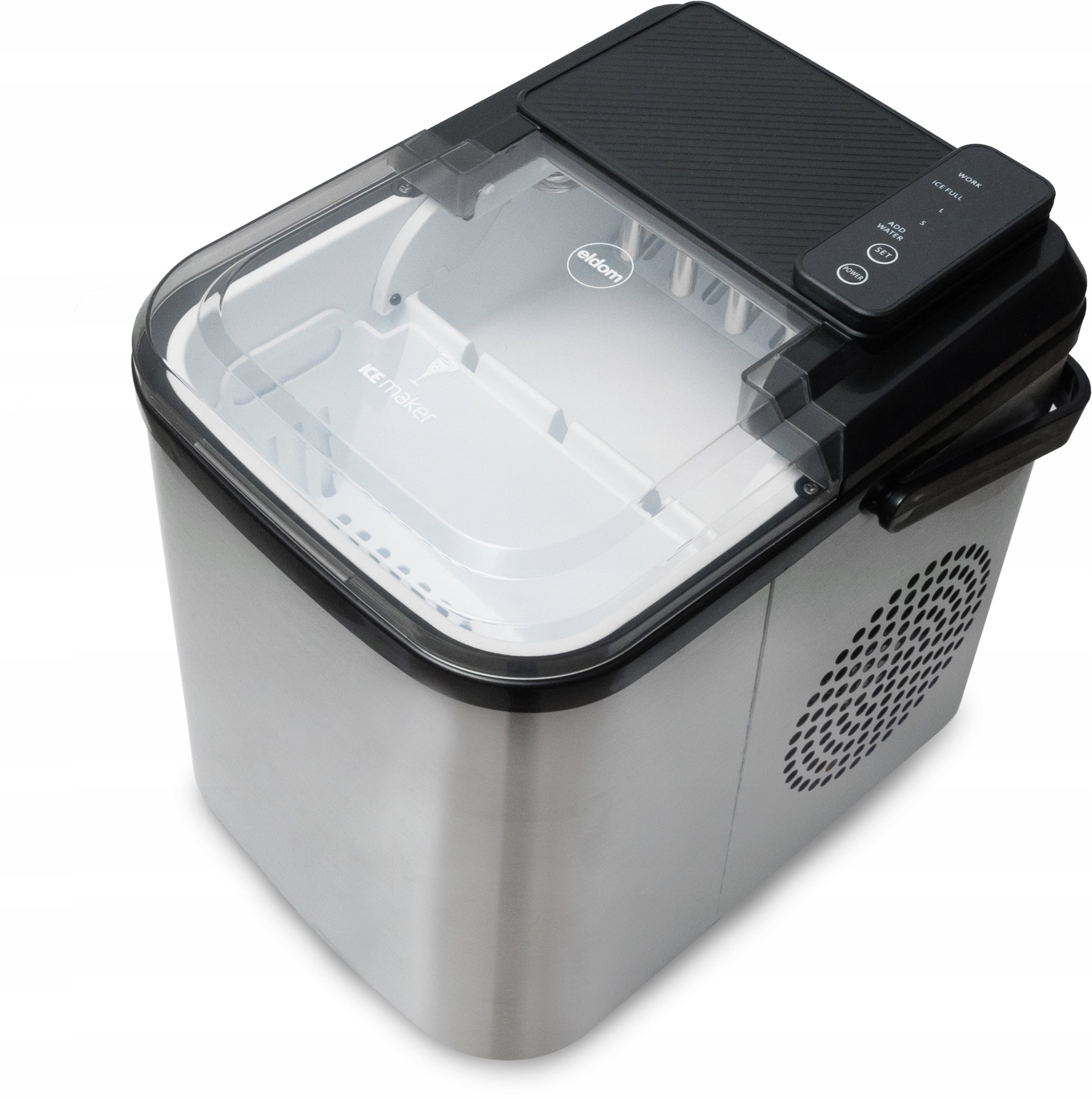 Ice Maker Eldom KS210 Cube Machine 12 Kg/24h ICE FOR DRINK Brand Eldom
