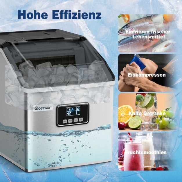 Ice Maker Home Bar Restaurant 18 kg 24h Manufacturer code EP24525DE Kostkarka do lodu