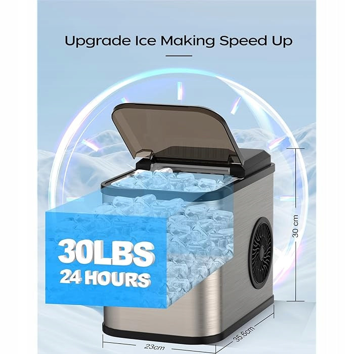 Ice Maker KeeGone YT-E-009BA silver/grey 120 W Dominant color silver/gray