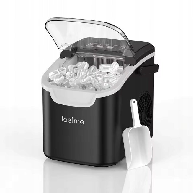 Ice Maker LOEFME 12kg/24h 2 Sizes Ice Cubes [Certificate]