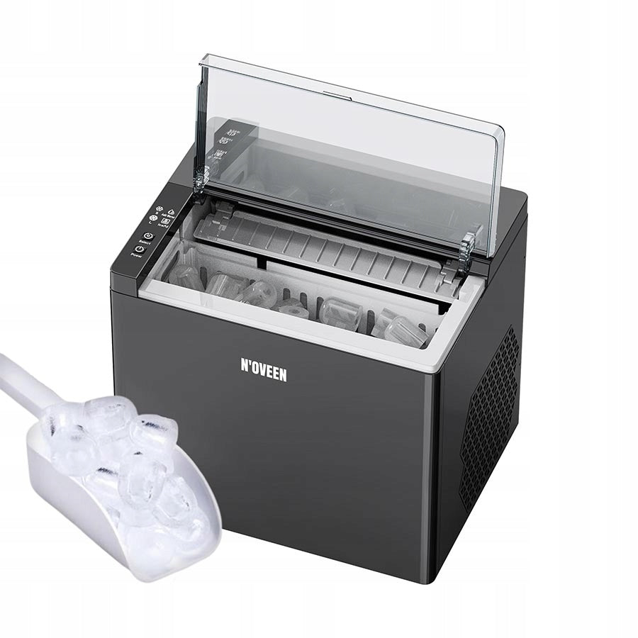 Ice Maker NOVEEN IM380 12kg/24h 9 Cubes LED Fast Ice