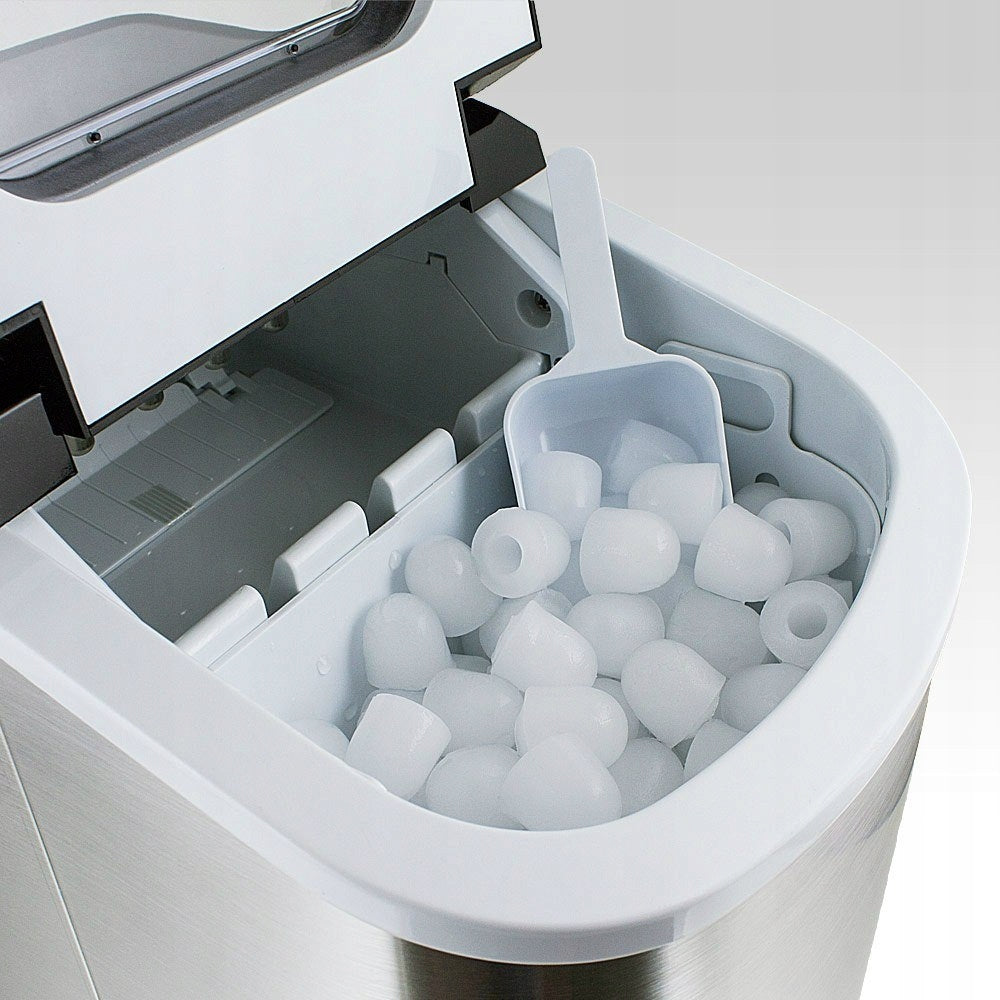 Ice Maker Table Ice Machine Metallic Manufacturer code kostkarka 148