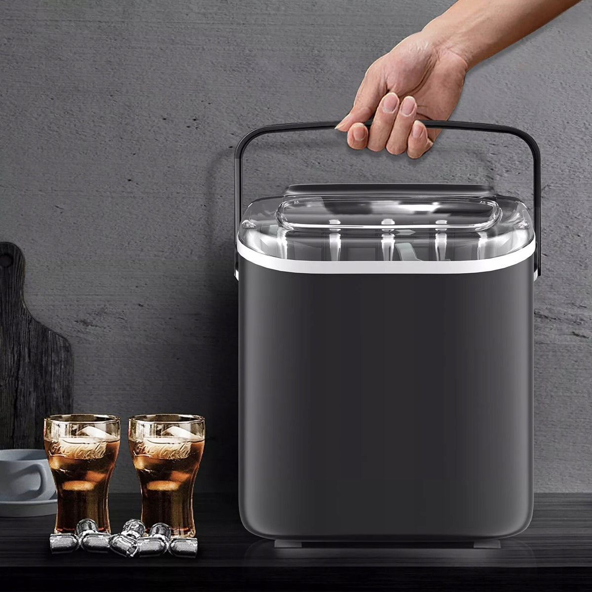 Ice Maker Vivax IM-123B black 240W ice cube machine Brand no brand