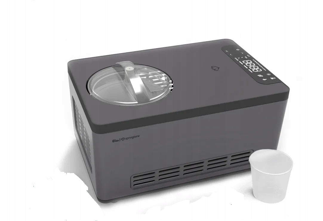 Ice cream and yogurt machine Springlane Elisa 2,0 l ice cream in 45 minutes anthracite