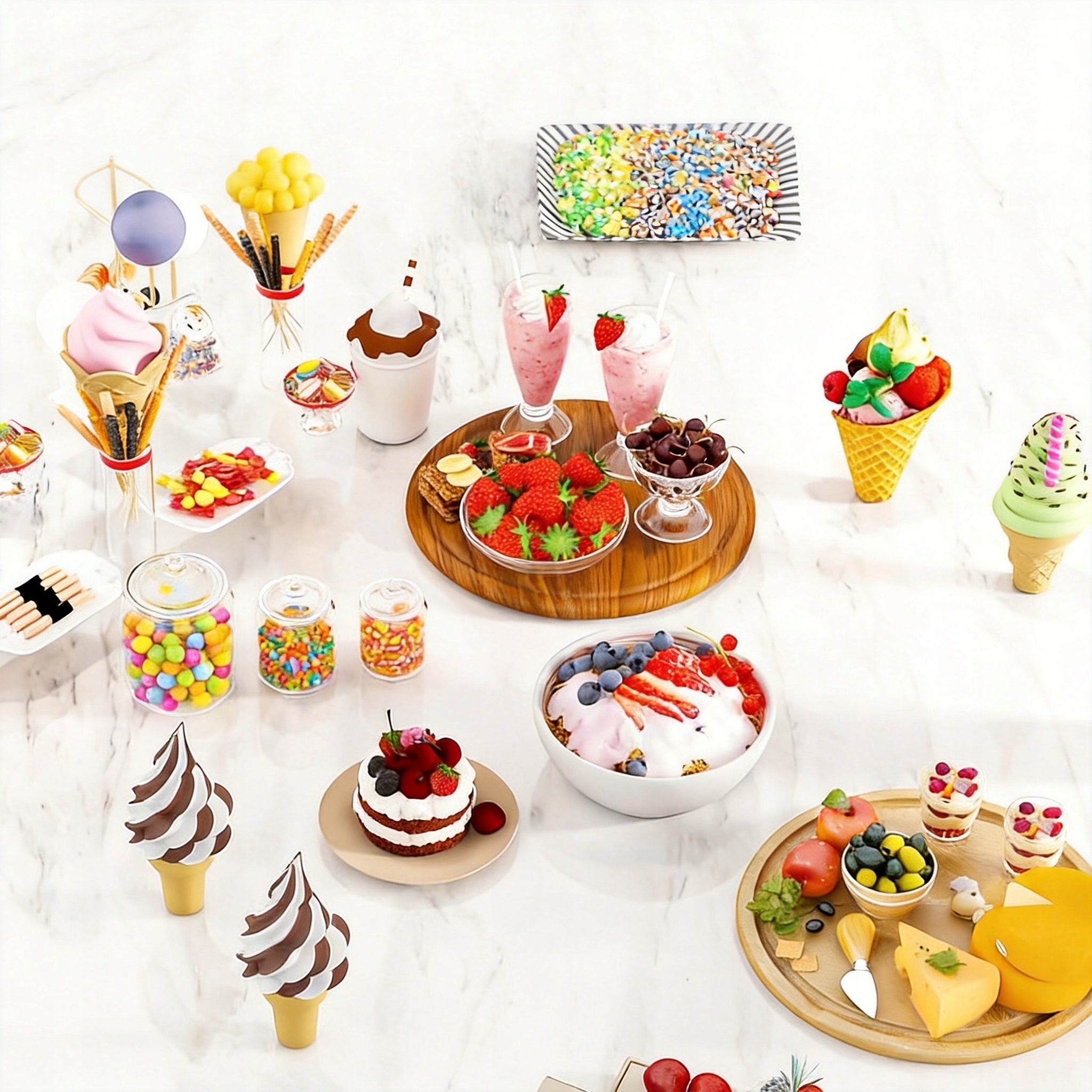 Ice cream container compatible with Ninja Swirl CREAMi NC701 NC700 set of 4pcs Manufacturer code Cream Containers