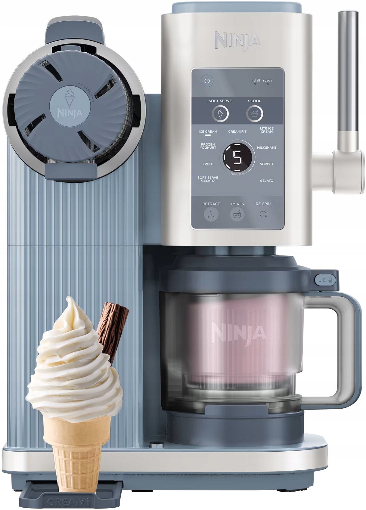 Ice cream machine NINJA Creami Scoop & Swirl NC702EU