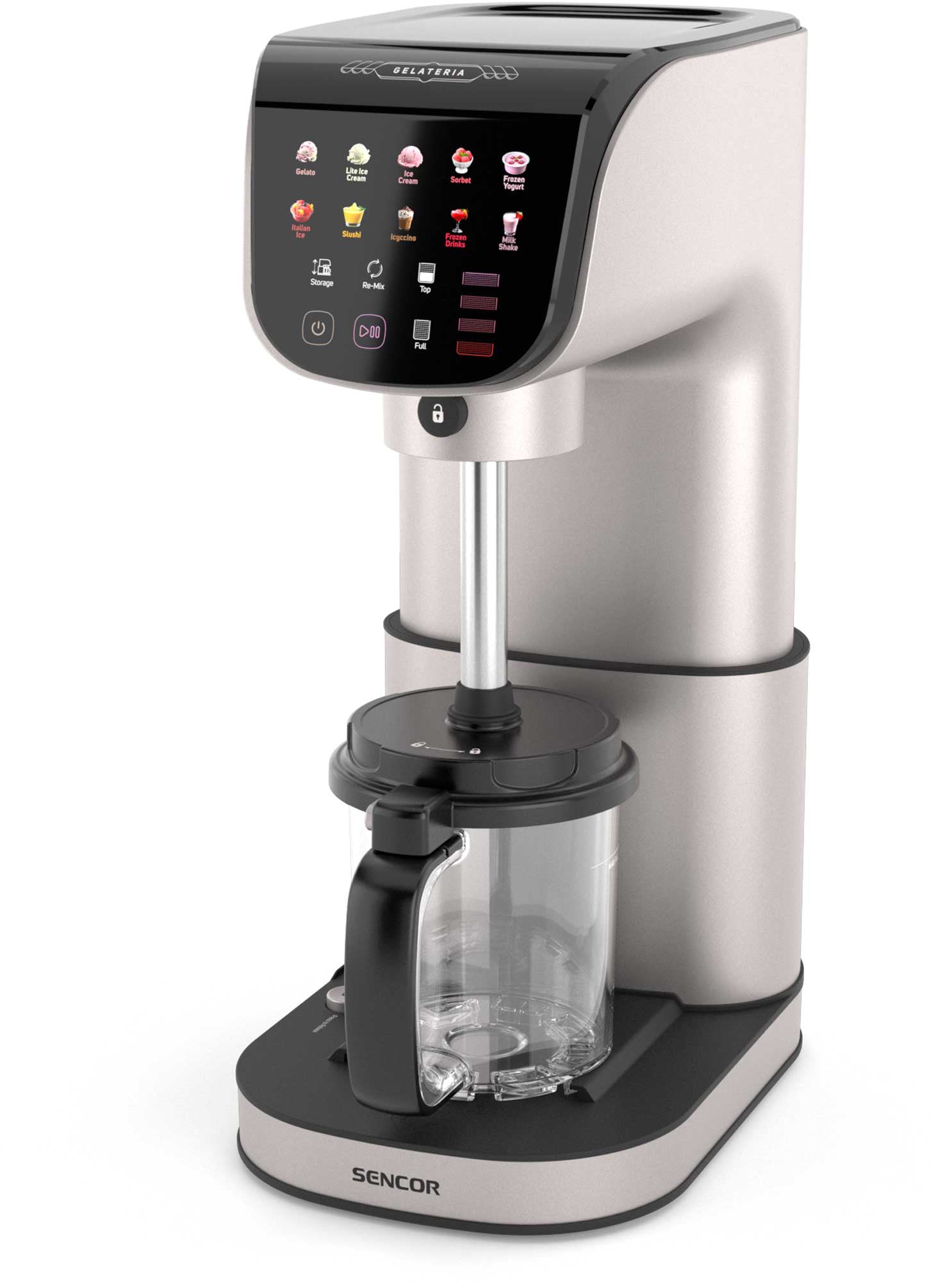 Ice cream machine SENCOR SIC 5050WS Strong 500W 4,5L Manufacturer code SIC 5050WS