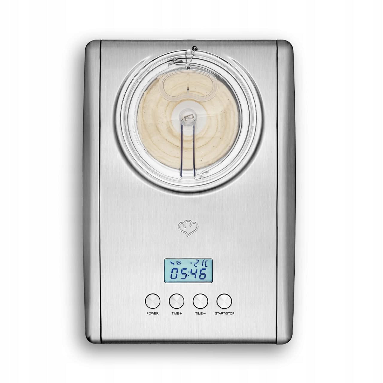 Ice cream machine Springlane Emma 1.5l 150W self-cooling stainless steel Manufacturer code 942746