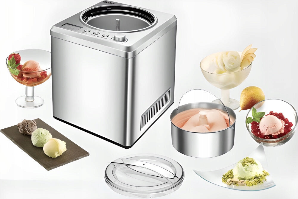 Ice cream machine UNOLD Exlusiv 48872 Dominant color silver/gray