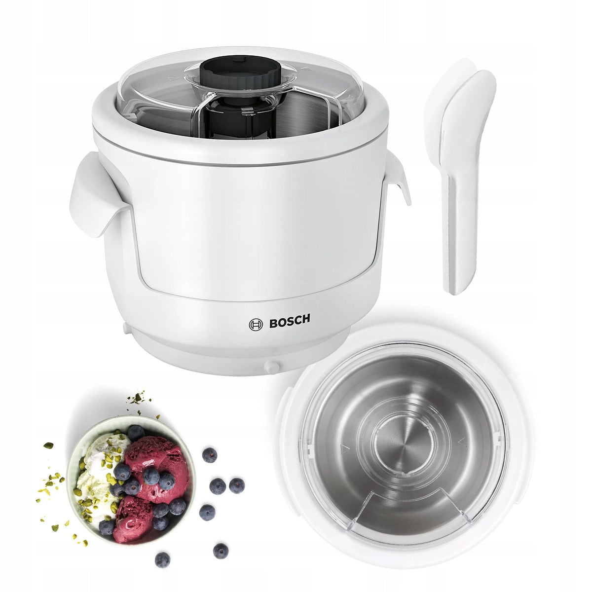Ice cream preparation attachment Bosch MUZ9EB1 for OptiMUM 8 series robot