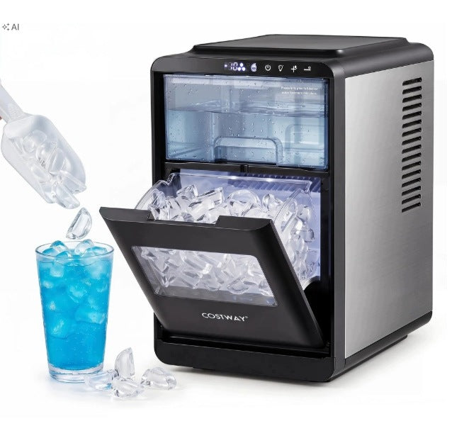 Ice cube machine COSTWAY, ice maker, new with exposure