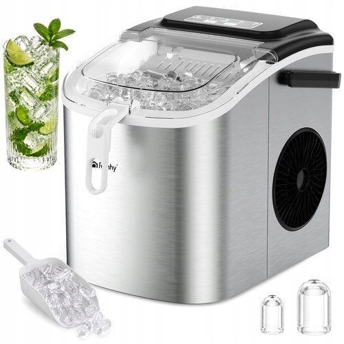 Ice maker 1,2l silver + spatula Ruhhy Brand Ruhhy