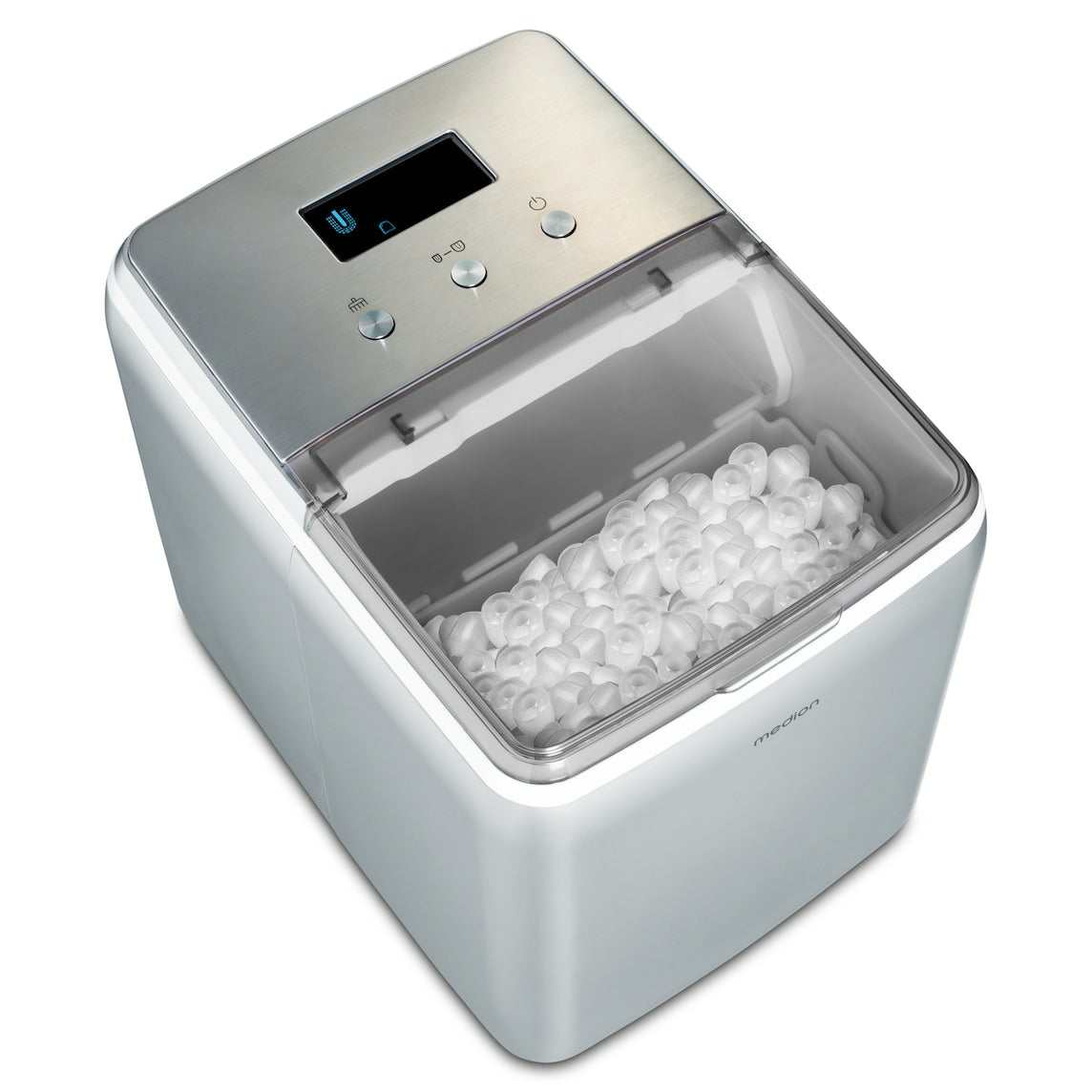 Ice maker 2,6L German Medion 2 Cube sizes 15kg/24h, LCD EAN (GTIN) 4061275225365