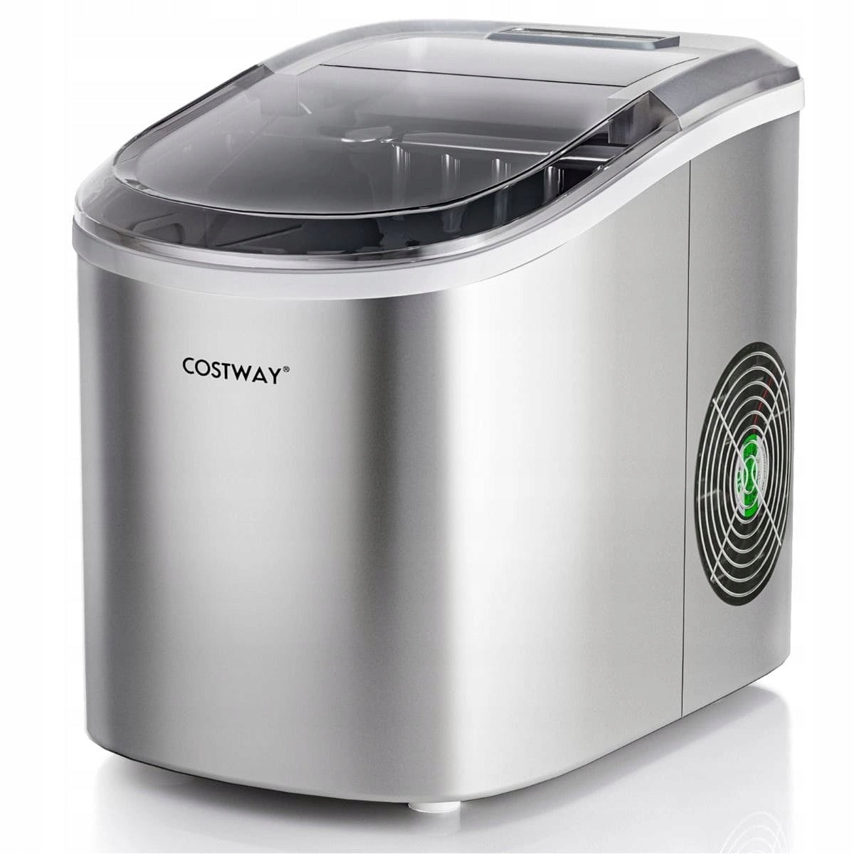 Ice maker Costway EP25063DE-YS silver/grey 144 W