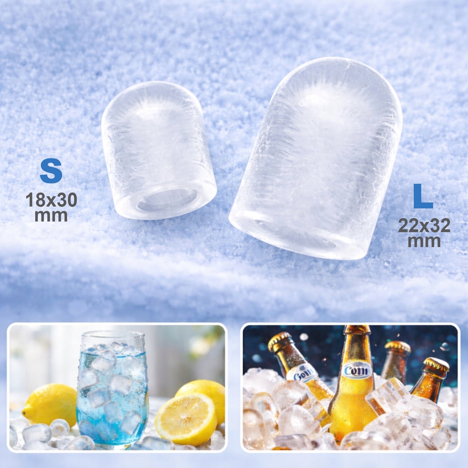 Ice maker FAST AUTOMATIC cube size adjustment 12 kg/day Manufacturer code Smart Pro Plus - automatyczna do 12kg na dobę