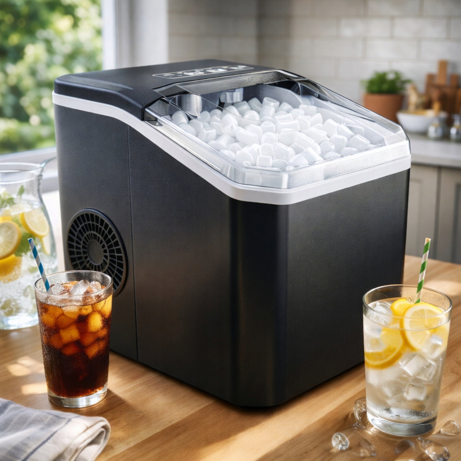 Ice maker FAST AUTOMATIC cube size adjustment 12 kg/day Packaging status original