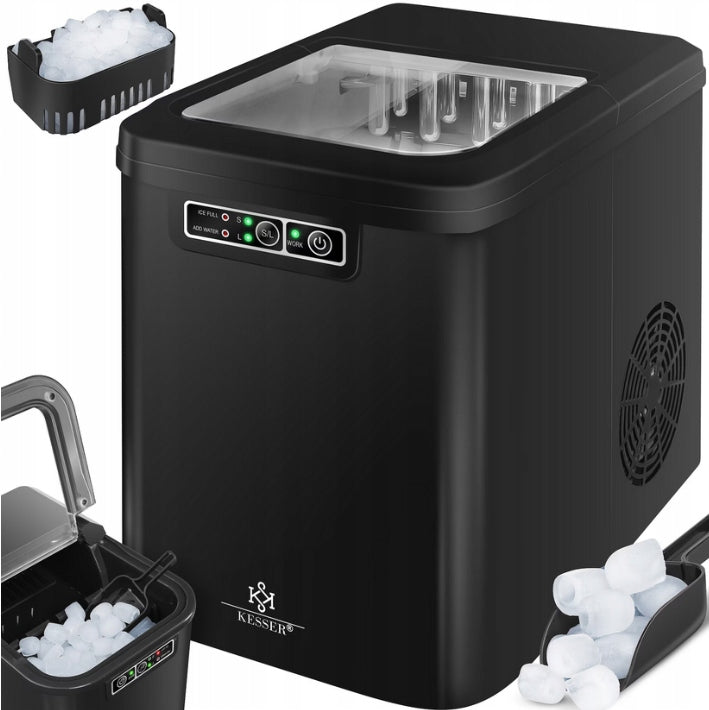 Ice maker KESSER KEWM-01B black 1 W